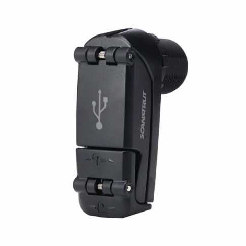 Scanstrut SC-USB-03 ROKK Charge Pro USB-A and USB-C Fast Charging Socket – 12V/24V Marine & RV Waterproof Fast Charger
